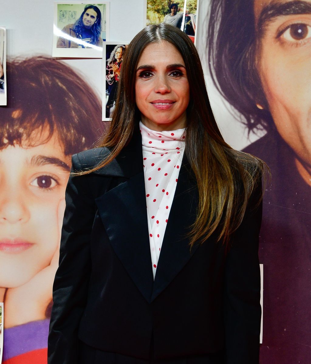 Elena Furiase en el estreno de 'Flores para Antonio'