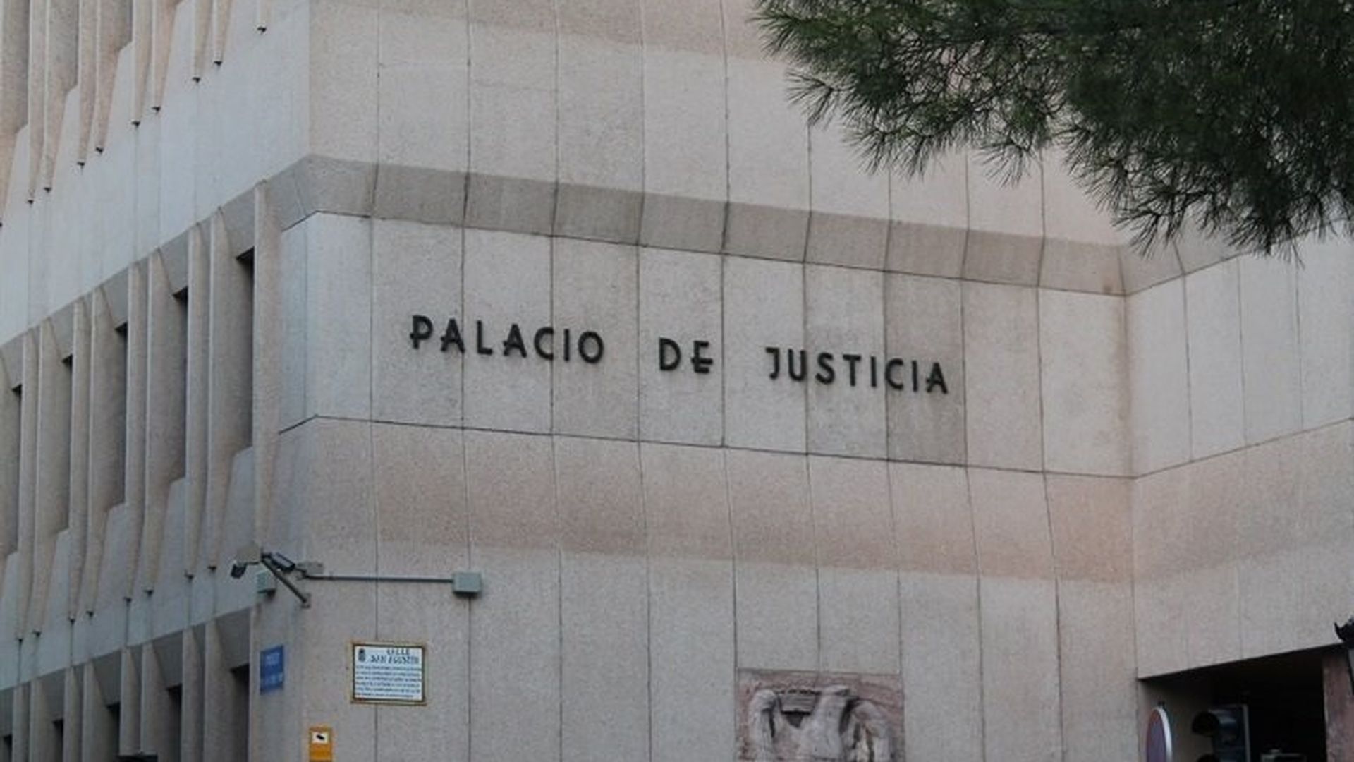Fachada del Palacio de Justicia de Albacete donde se está desarrollando el juicio