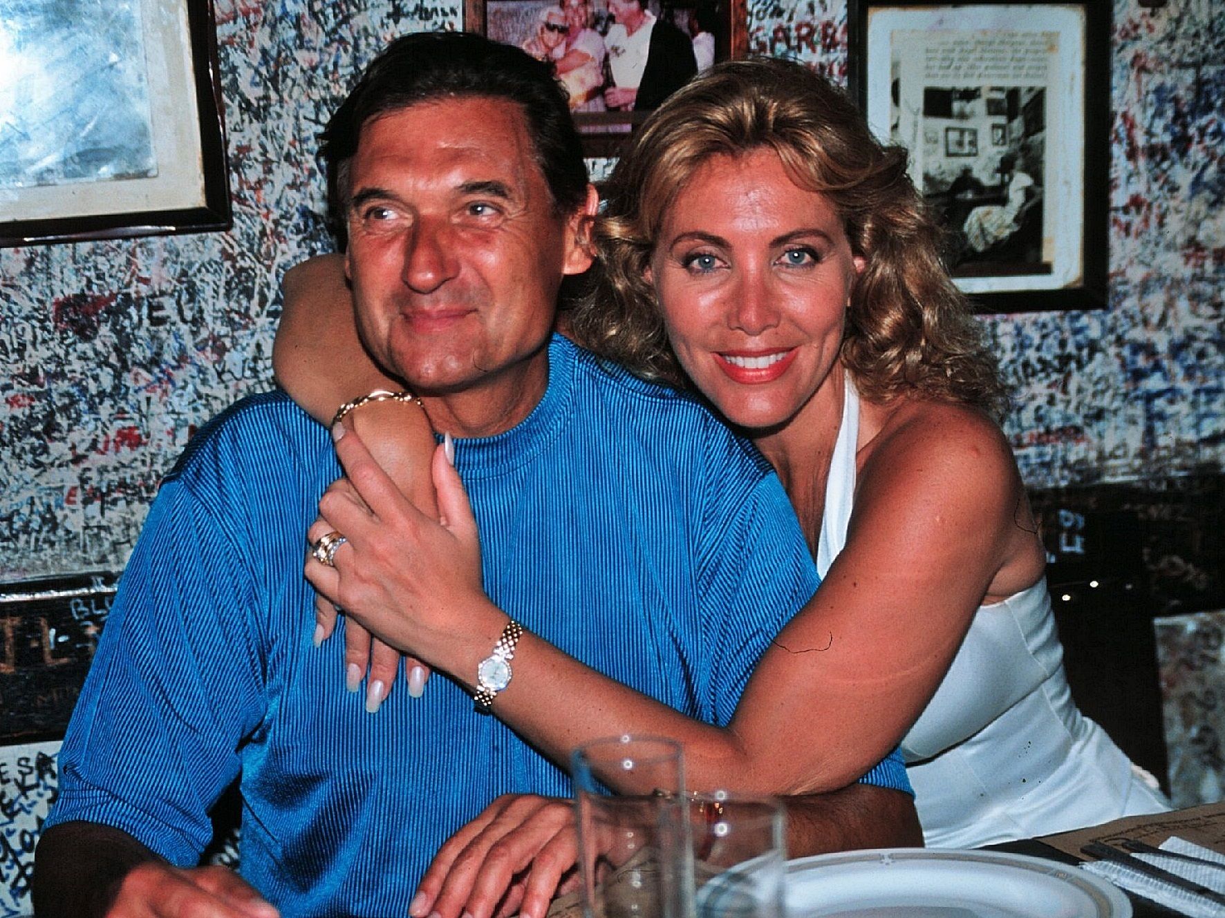 Marc Ostarcevic y Norma Duval durante sus años de matrimonio