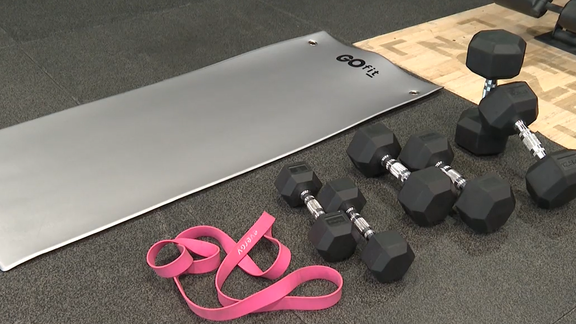 Materiales de gimnasio