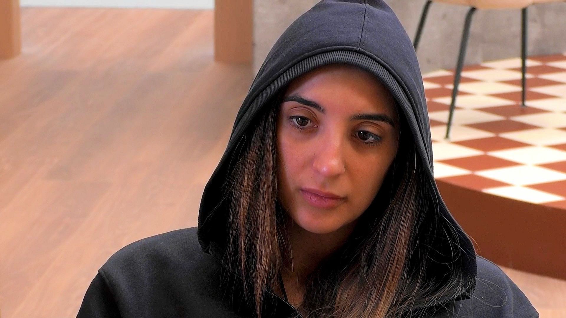 Paula triste tras su discusión con Edurne