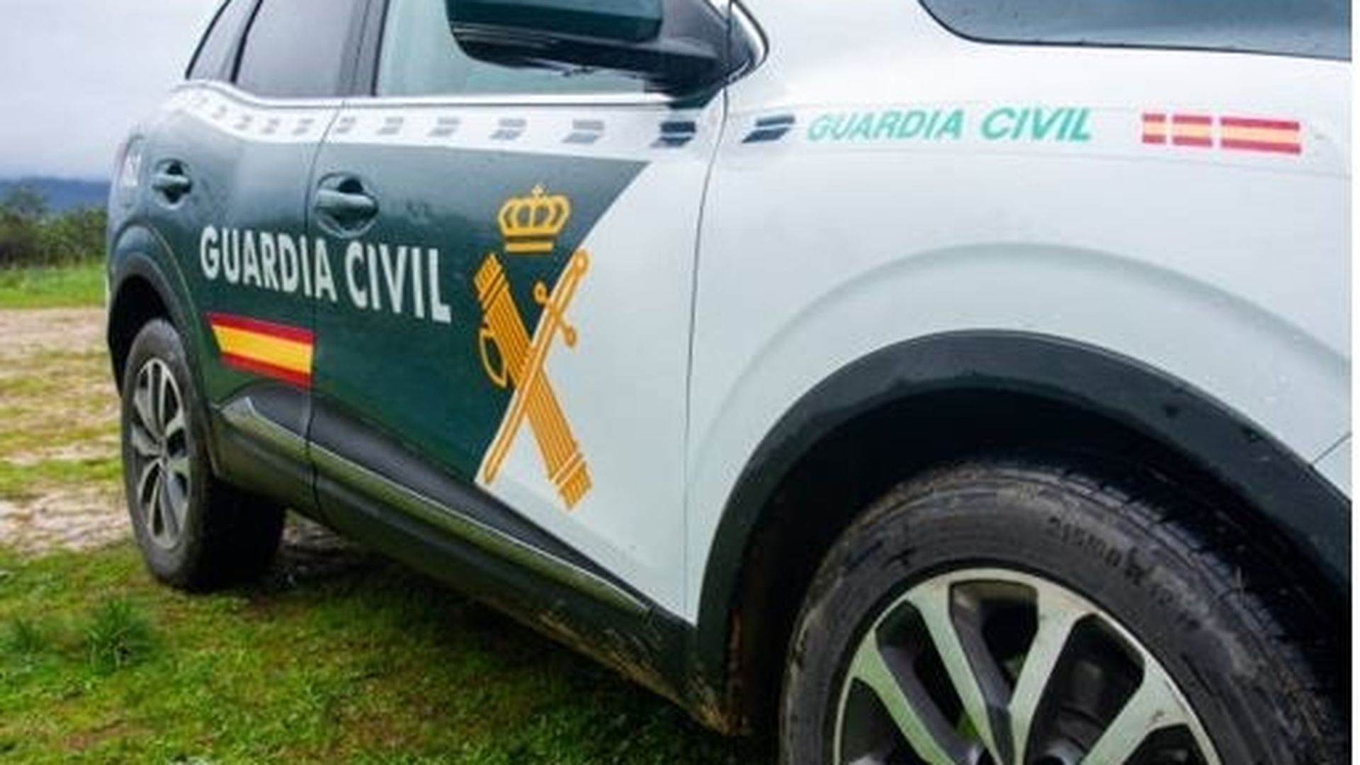 Un coche de la Guardia Civil