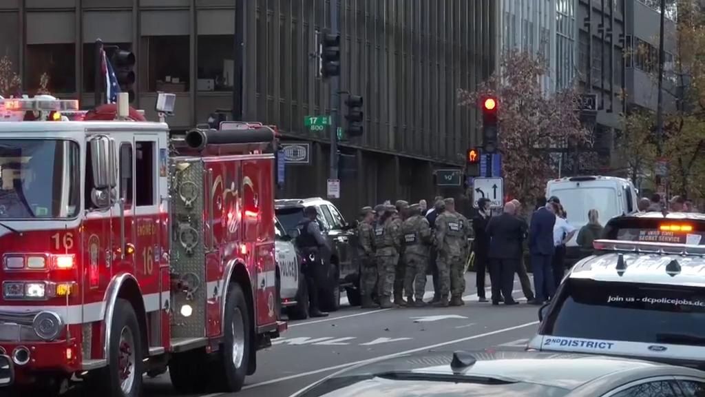 Un tiroteo en el centro de Washington DC deja varios heridos, incluidos dos soldados de la Guardia Nacional