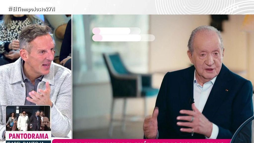 Joaquín Prat, sin filtros ante las declaraciones del rey Juan Carlos en la televisión francesa: "Veo a un hombre mayor cansado y solo"