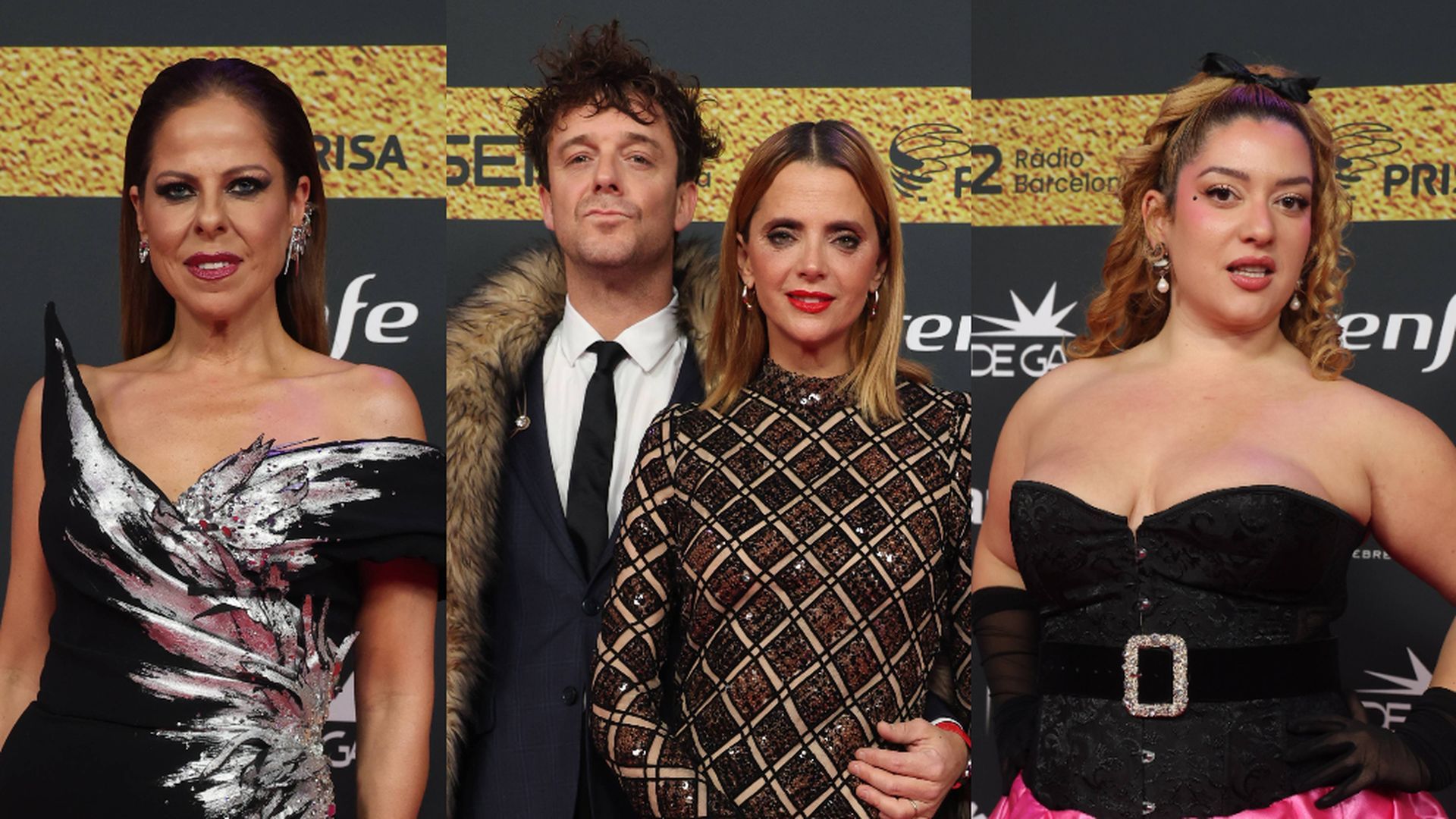 Pastora Soler, Macarena y Aldo y una invitada a los Premios Ondas 2025