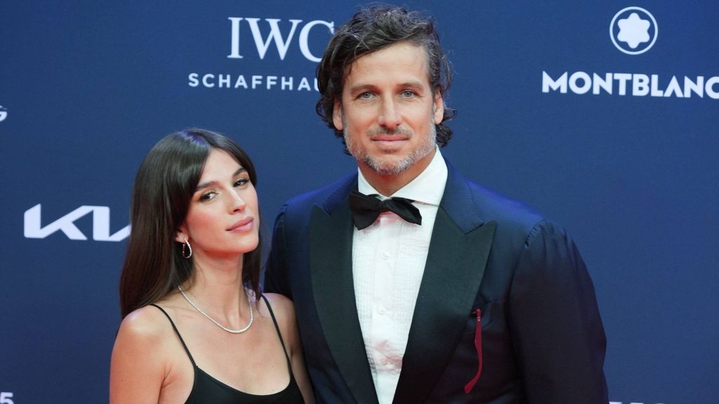 Feliciano López y Sandra Gago