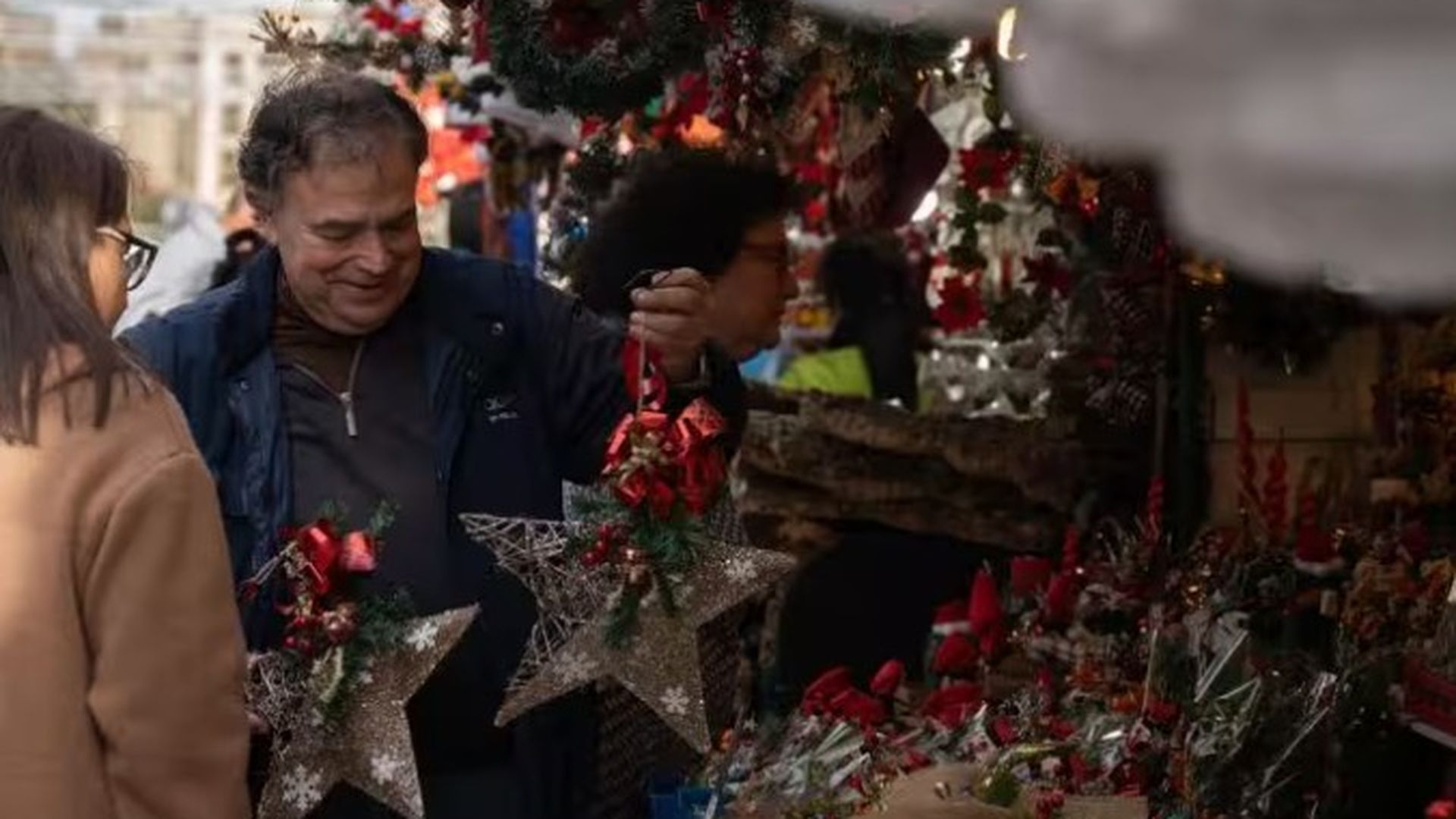 Feria de Santa Lucía en Barcelona