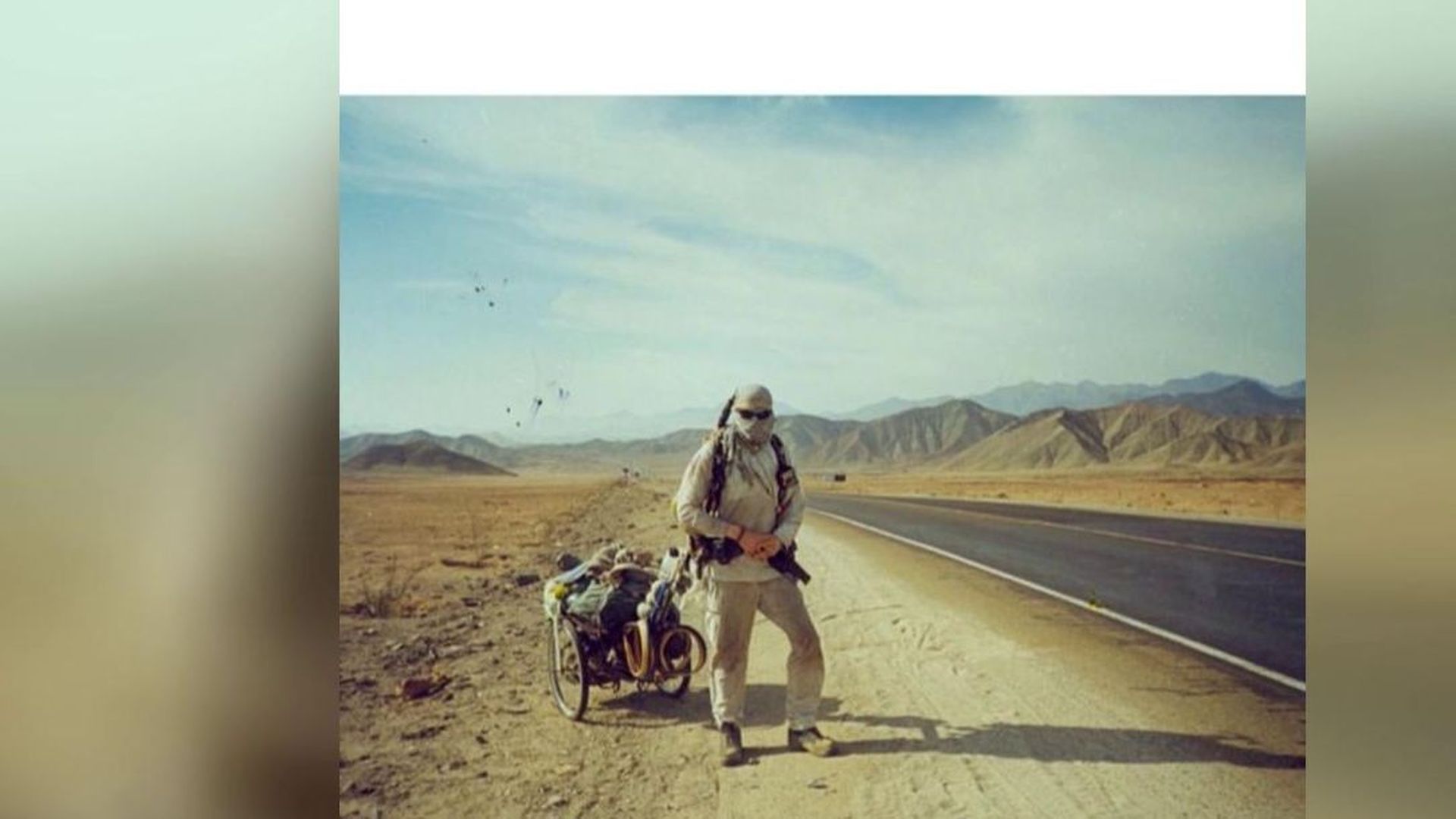 La historia de Karl Bushby, el hombre que lleva 27 años dando la vuelta al mundo caminando La historia de Karl Bushby, el hombre que lleva 27 años dando la vuelta al mundo caminando