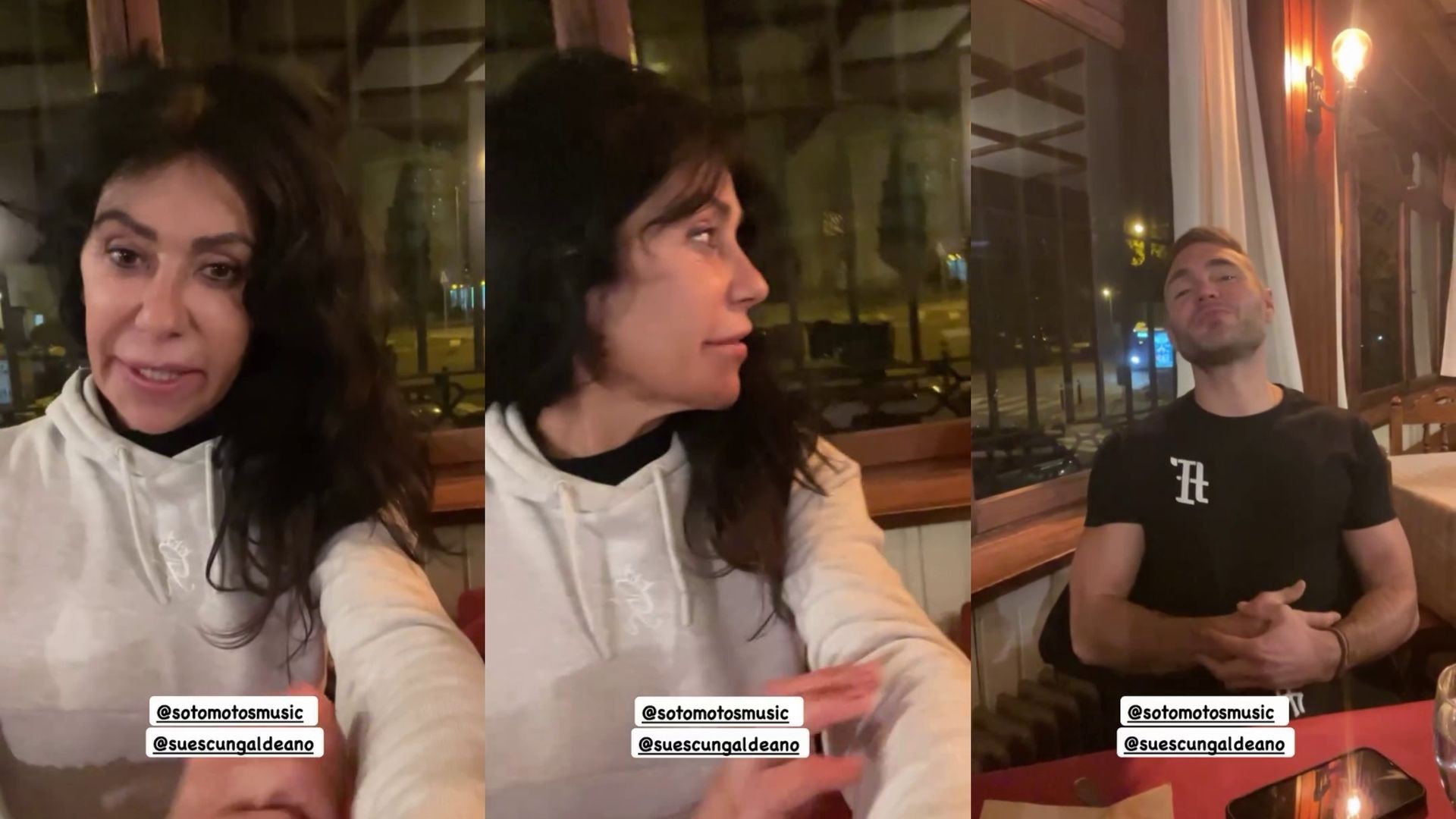 Maite Galeano, en Madrid por el problema de salud de su hijo