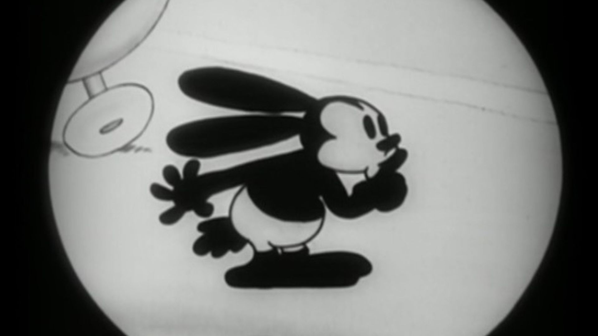 Oswald, el conejo afortunado creado por Walt Disney en 1928
