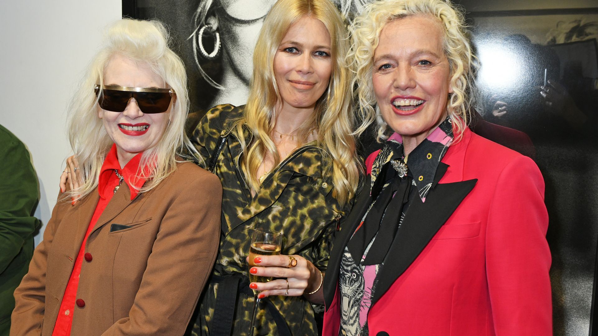 Pam Hogg, Claudia Schiffer and Ellen von Unwerth