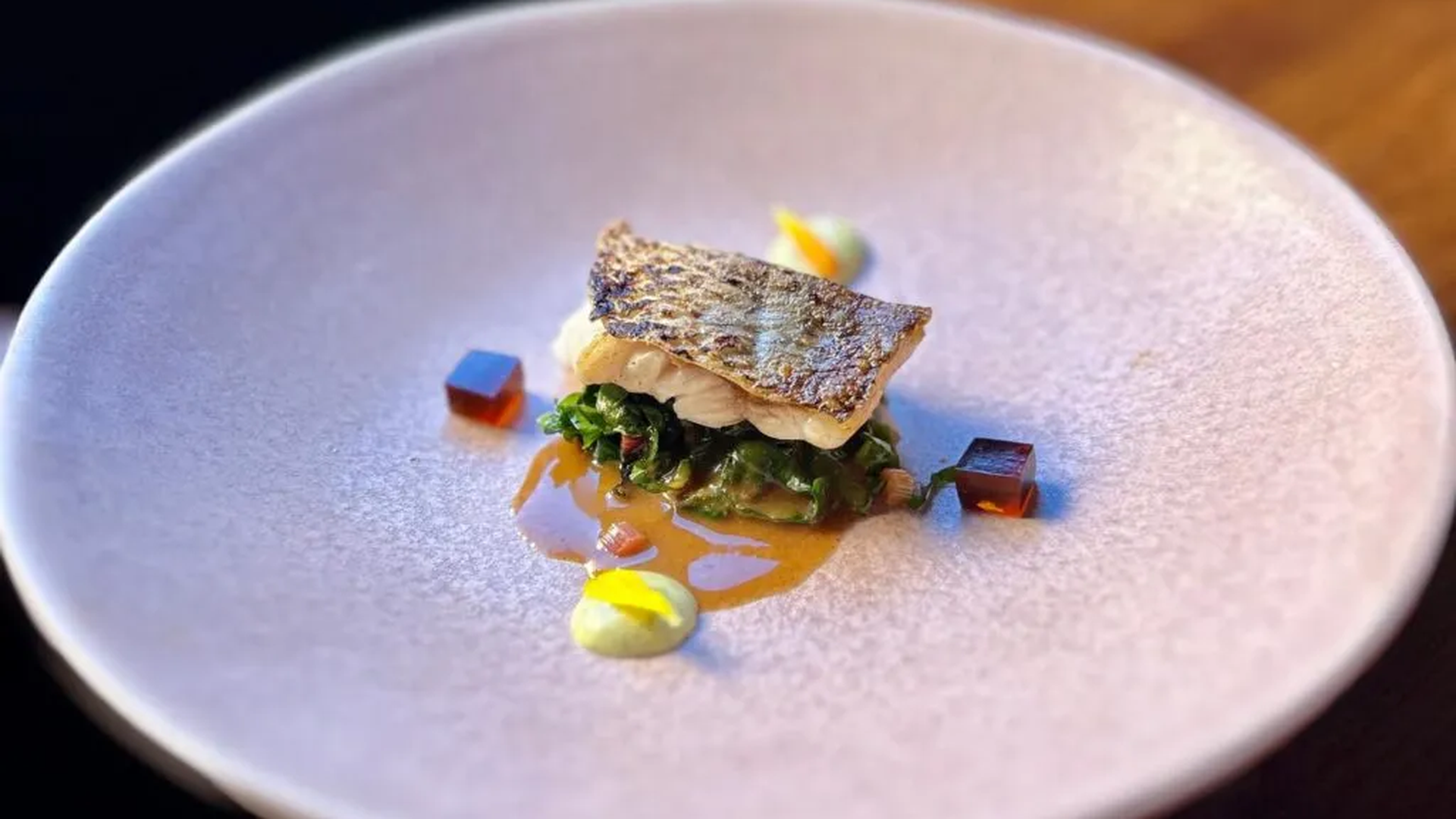 Uno de los platos del restaurante Oníric