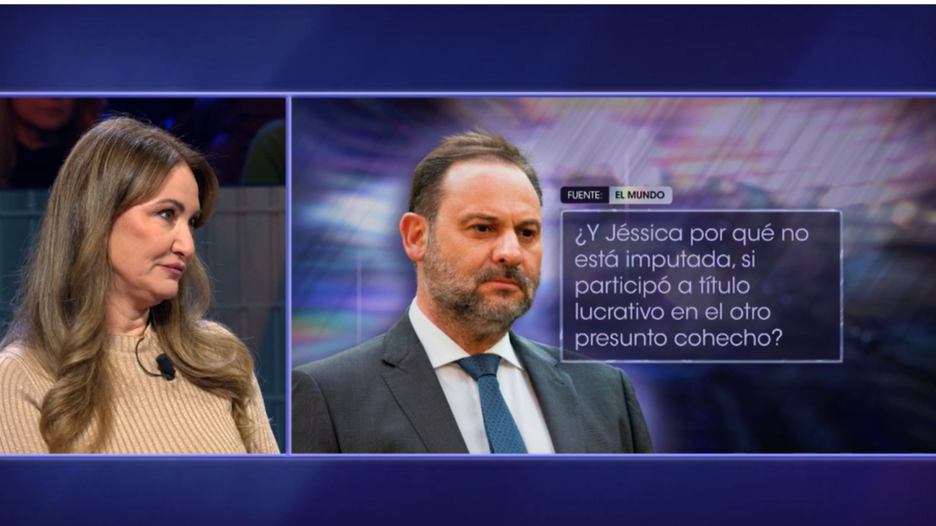 Carolina Perles confiesa en ‘¡De viernes!’ si cree en la inocencia de José Luis Ábalos: “No me toca a mí"