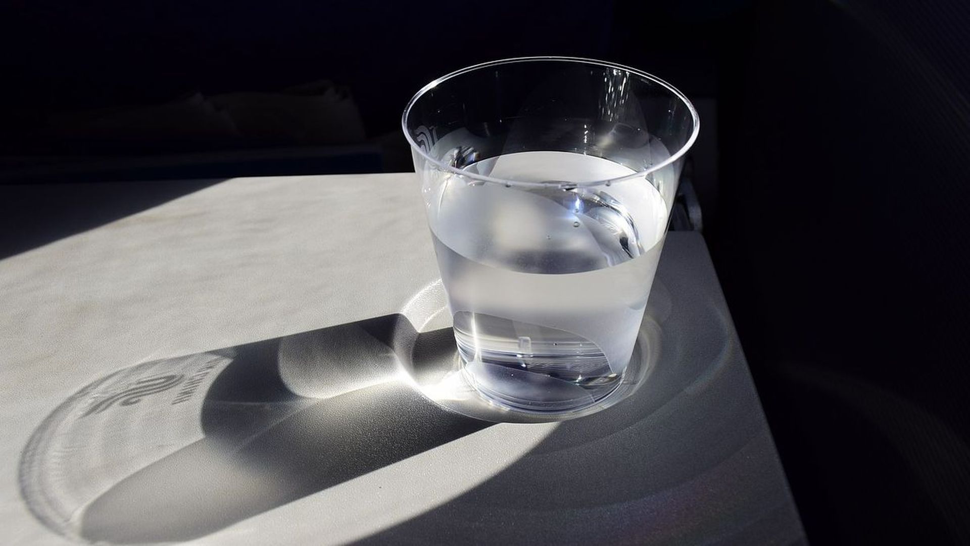 Imagen de archivo de vaso de agua