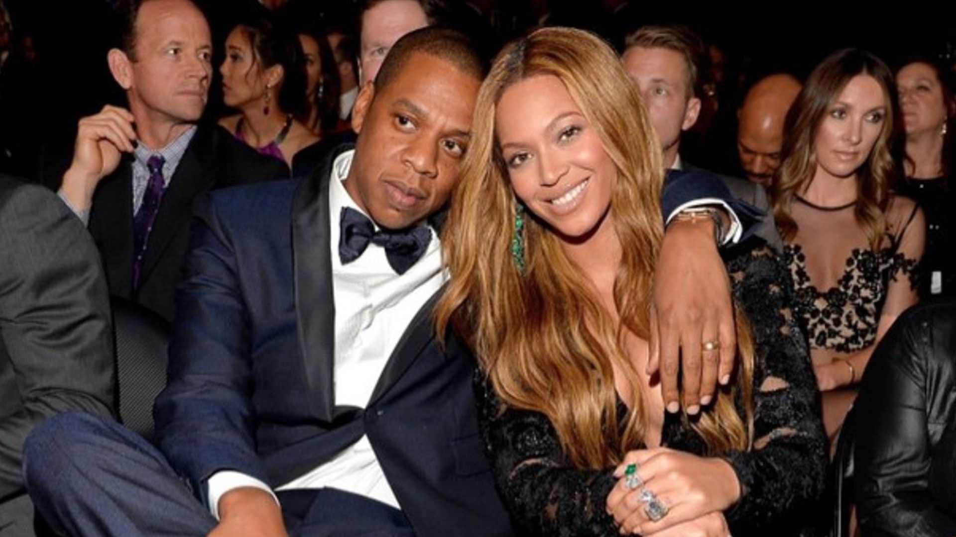 Jay Z y Beyoncé en los Grammy