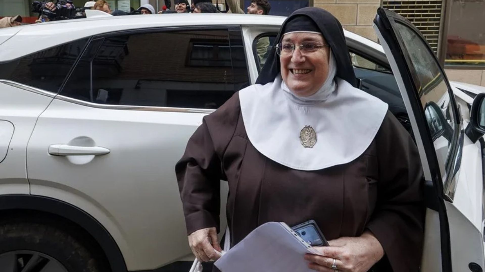 La exabadesa del Monasterio de Belorado, Laura García de Viedma, en una imagen de archivo.