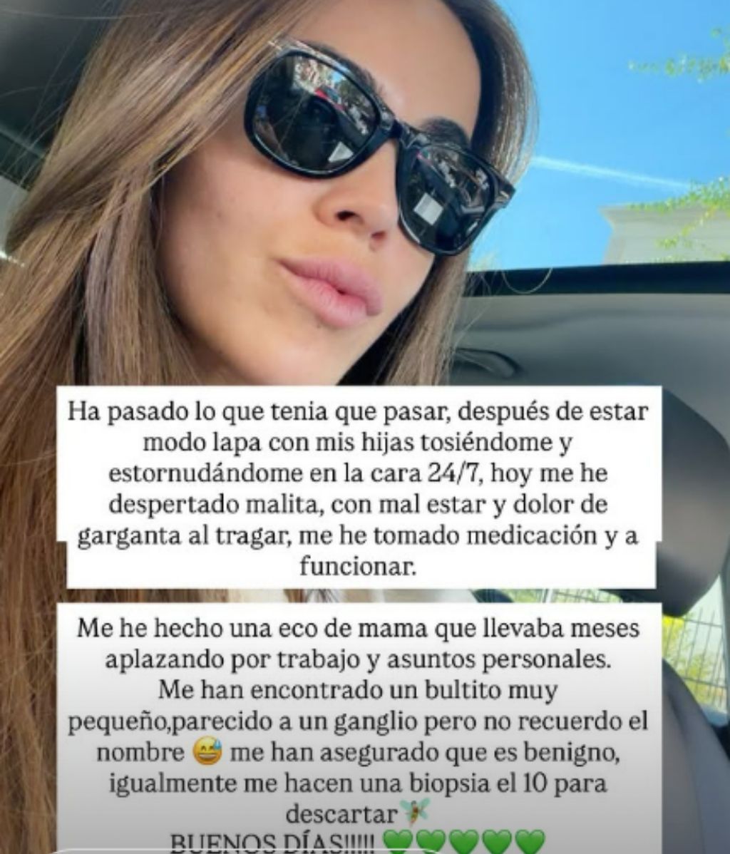 La información que Violeta ha compartido con sus seguidores