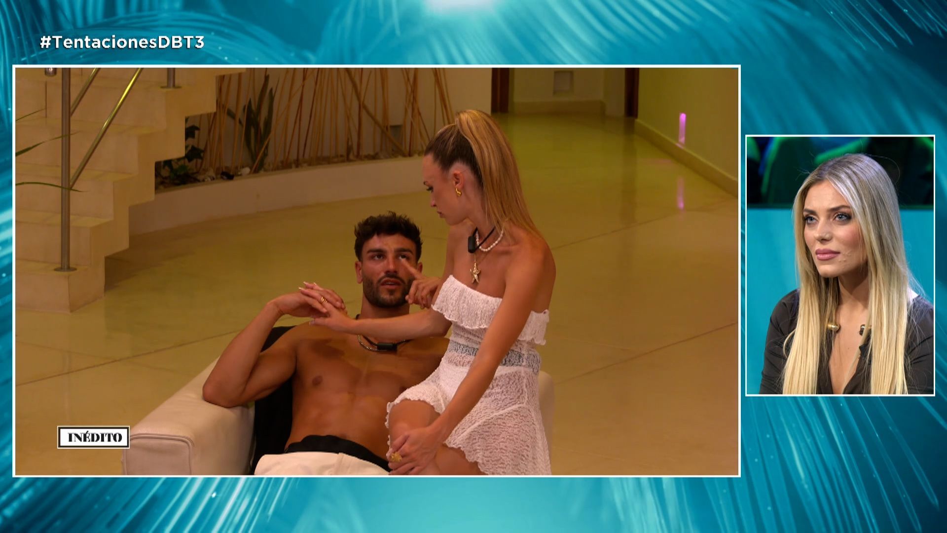 Las imágenes del acercamiento de Gerard y Almudena