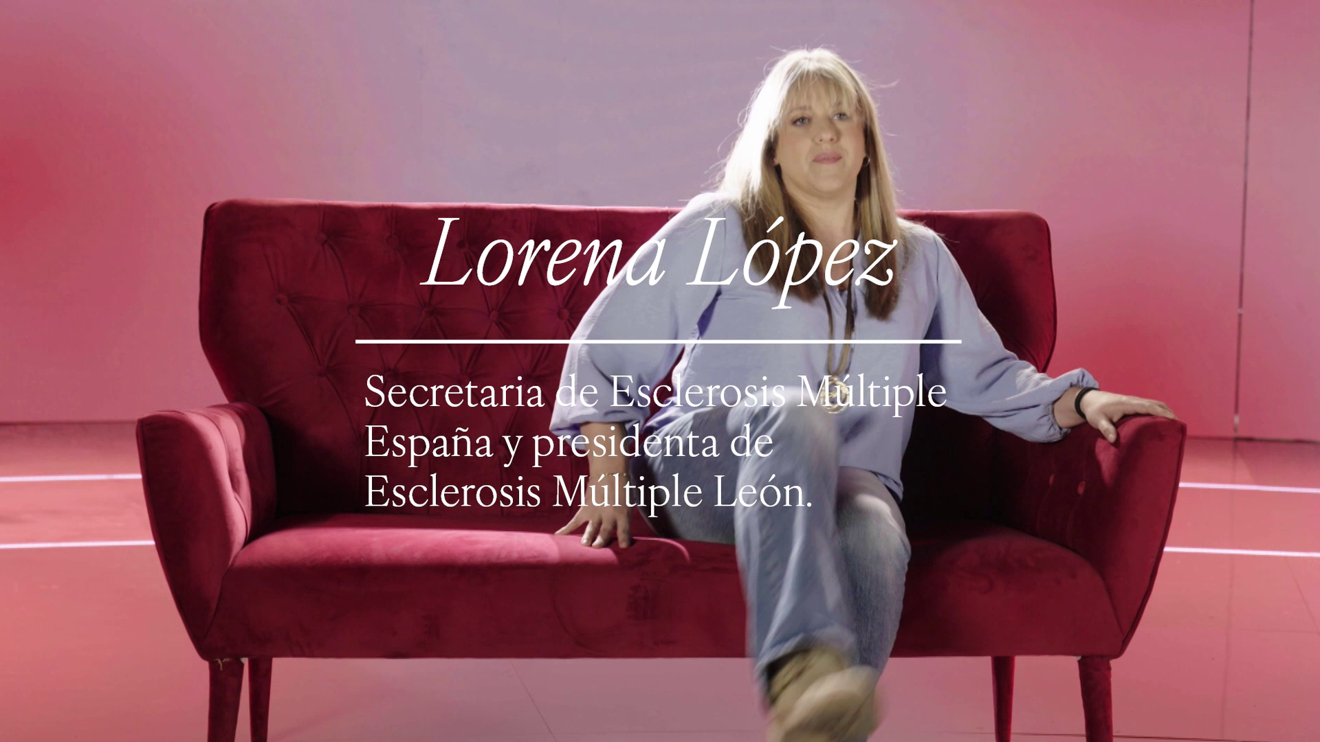 Lorena López: "perdí la vista y el oído, pensaba que me iba a morir."