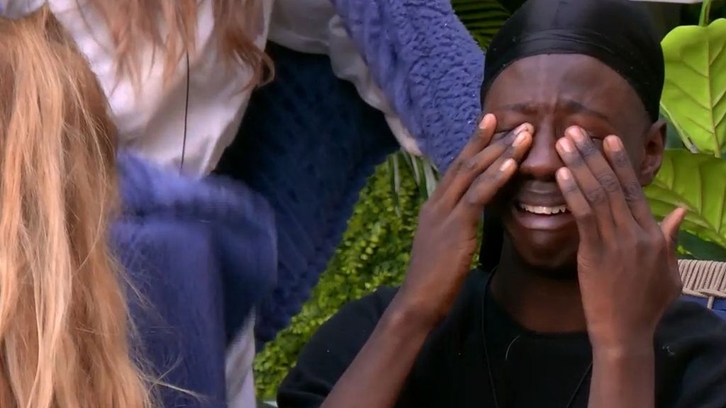 Mamadou se rompe al acordarse de su familia y se desahoga en 'Gran Hermano 20': ''No me gusta pedir perdón por nada''
