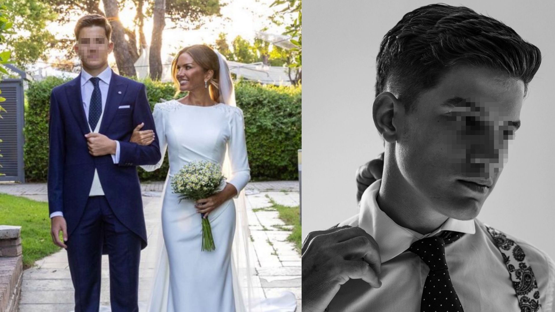 Marta López enseña lo mucho que ha crecido el mediano de sus hijos