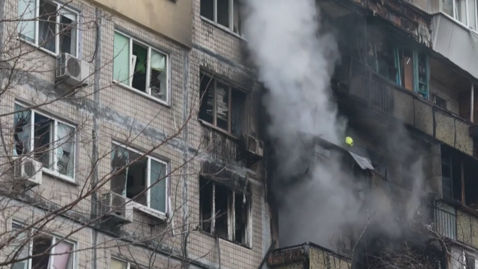 Apagón en Kiev tras un ataque ruso Apagón en Kiev tras un ataque ruso