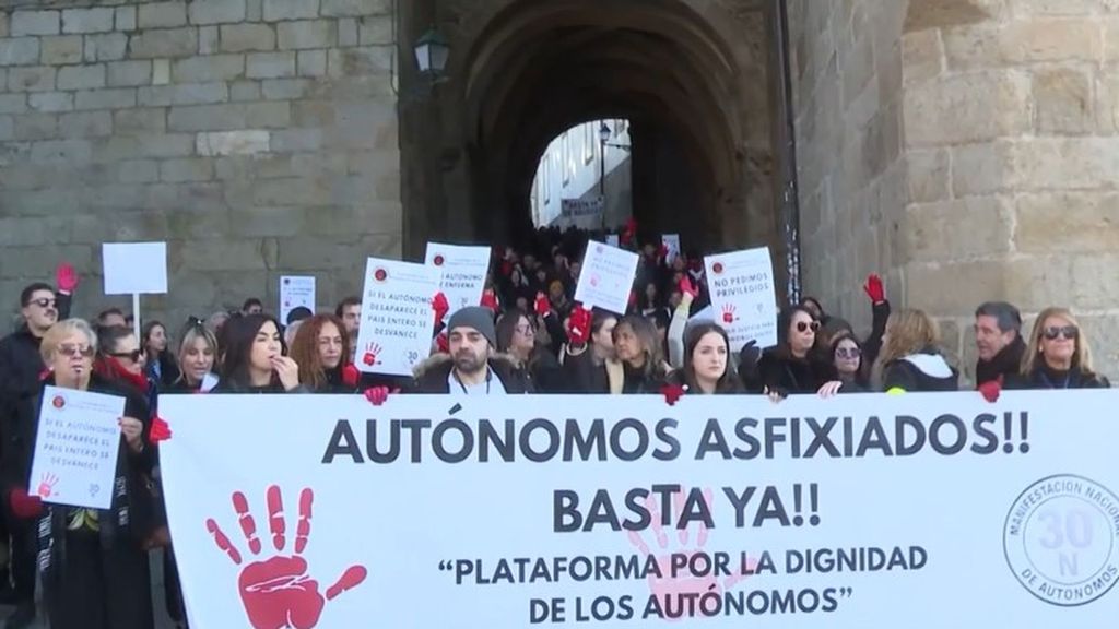 Autónomos denuncian "injusticia" y sentirse "masacrados" por las administraciones pese a ser el "pilar de España"