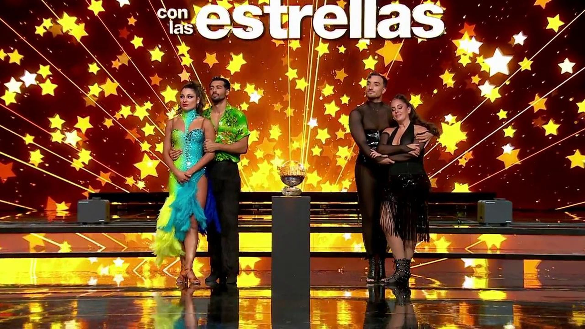 Jorge González y Anabel Pantoja en 'Bailando con las estrellas'