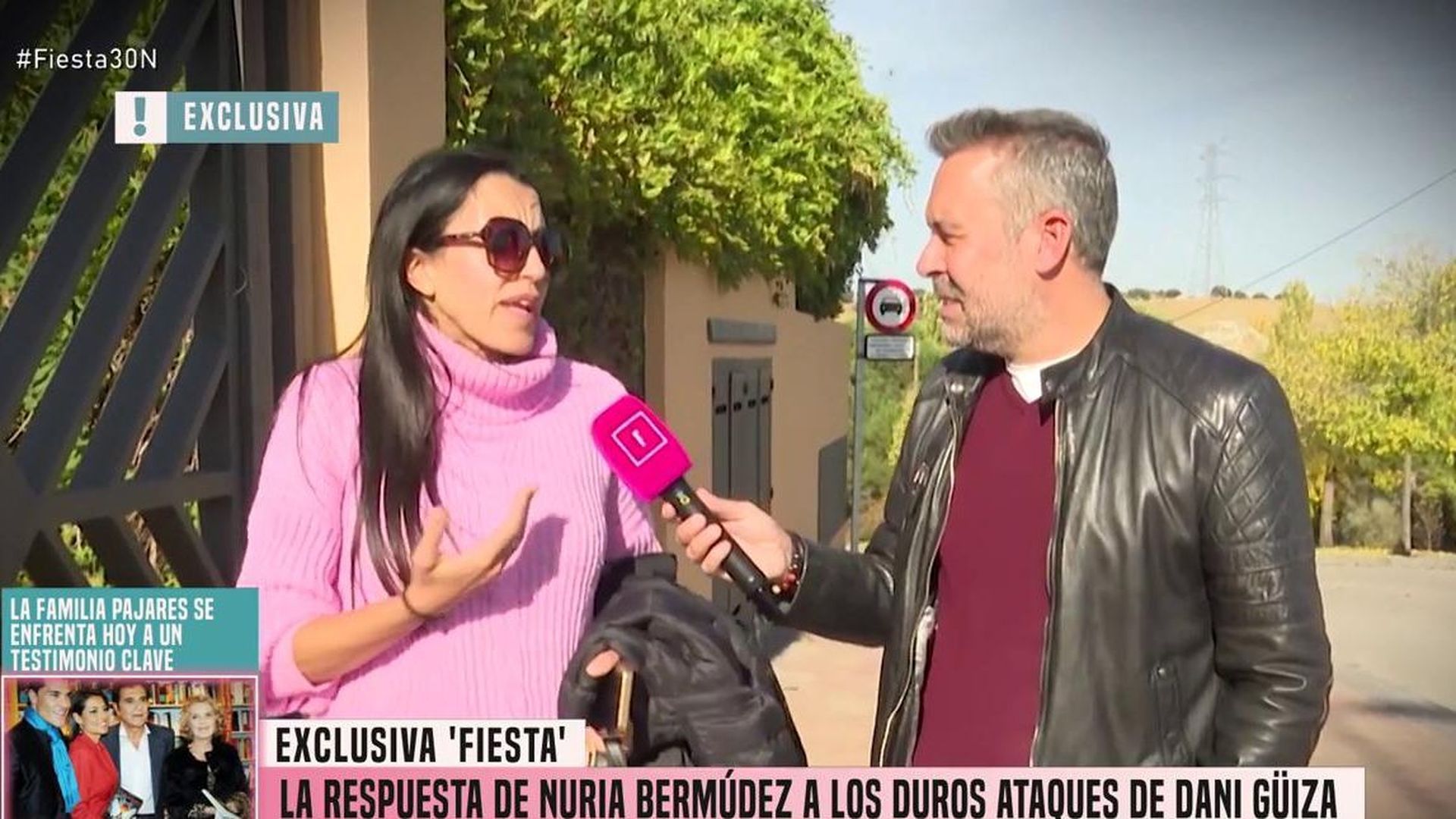 Nuria Bermúdez advierte a Dani Güiza tras sus declaraciones: "No me has visto enfadada" Fiesta 2025 Top Vídeos 911