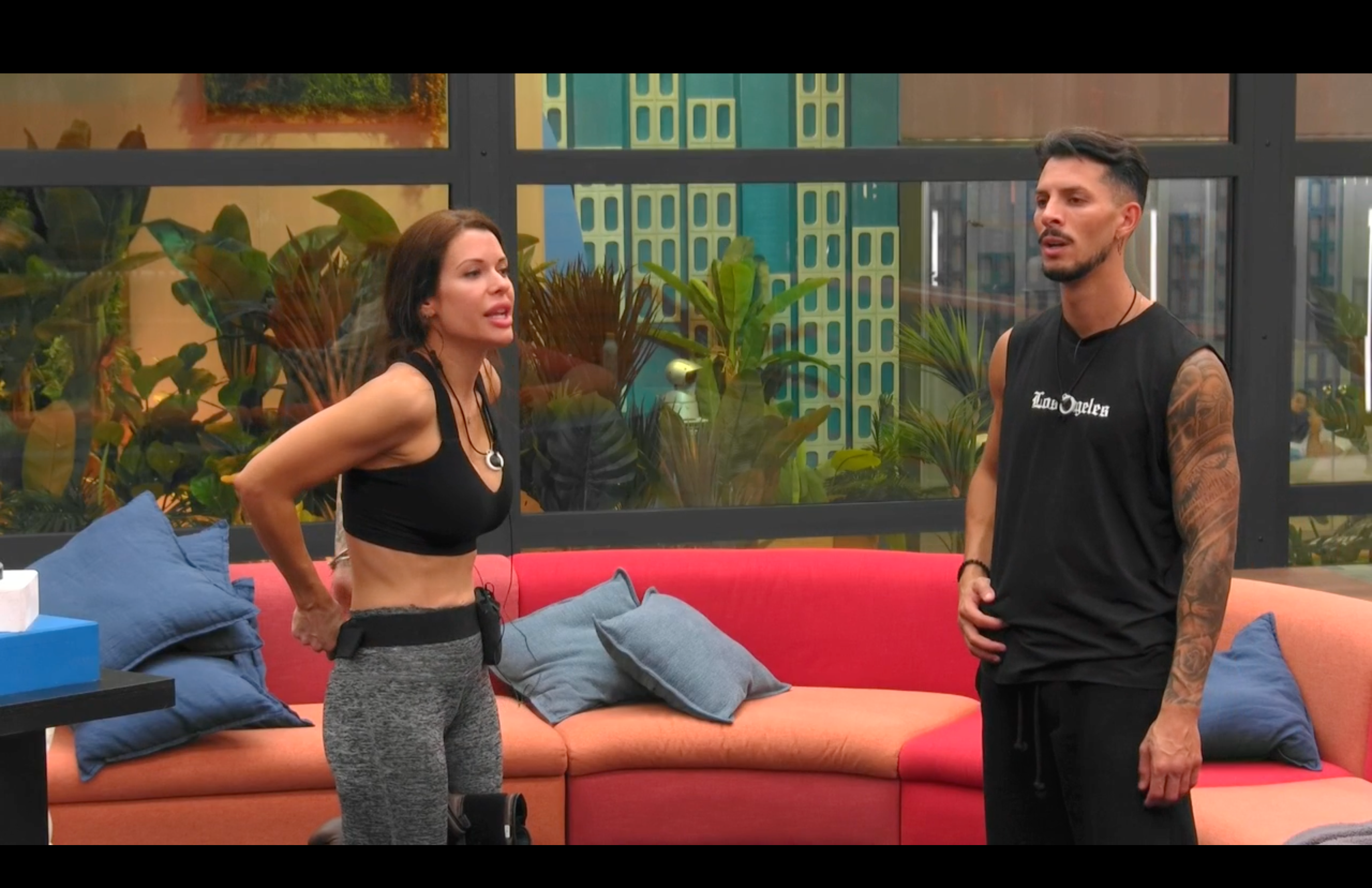 PATRICIA Y CRISTIAN ENTRENAN