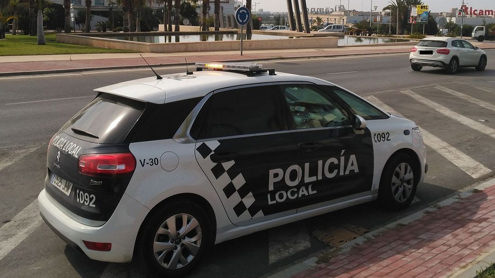 Vehículo de la Policía Local de Motril