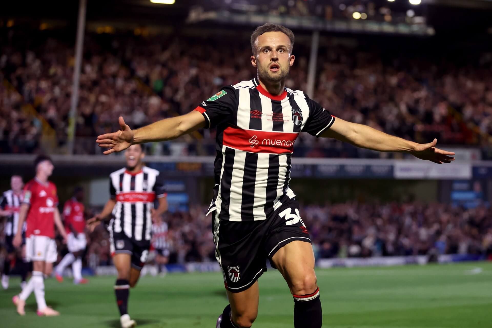  Triunfo del Grimsby Town ante el Manchester United en Carabao Cup.
