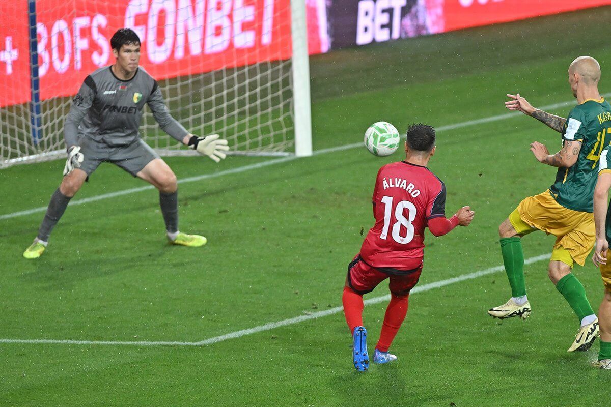  El gol de Álvaro García.
