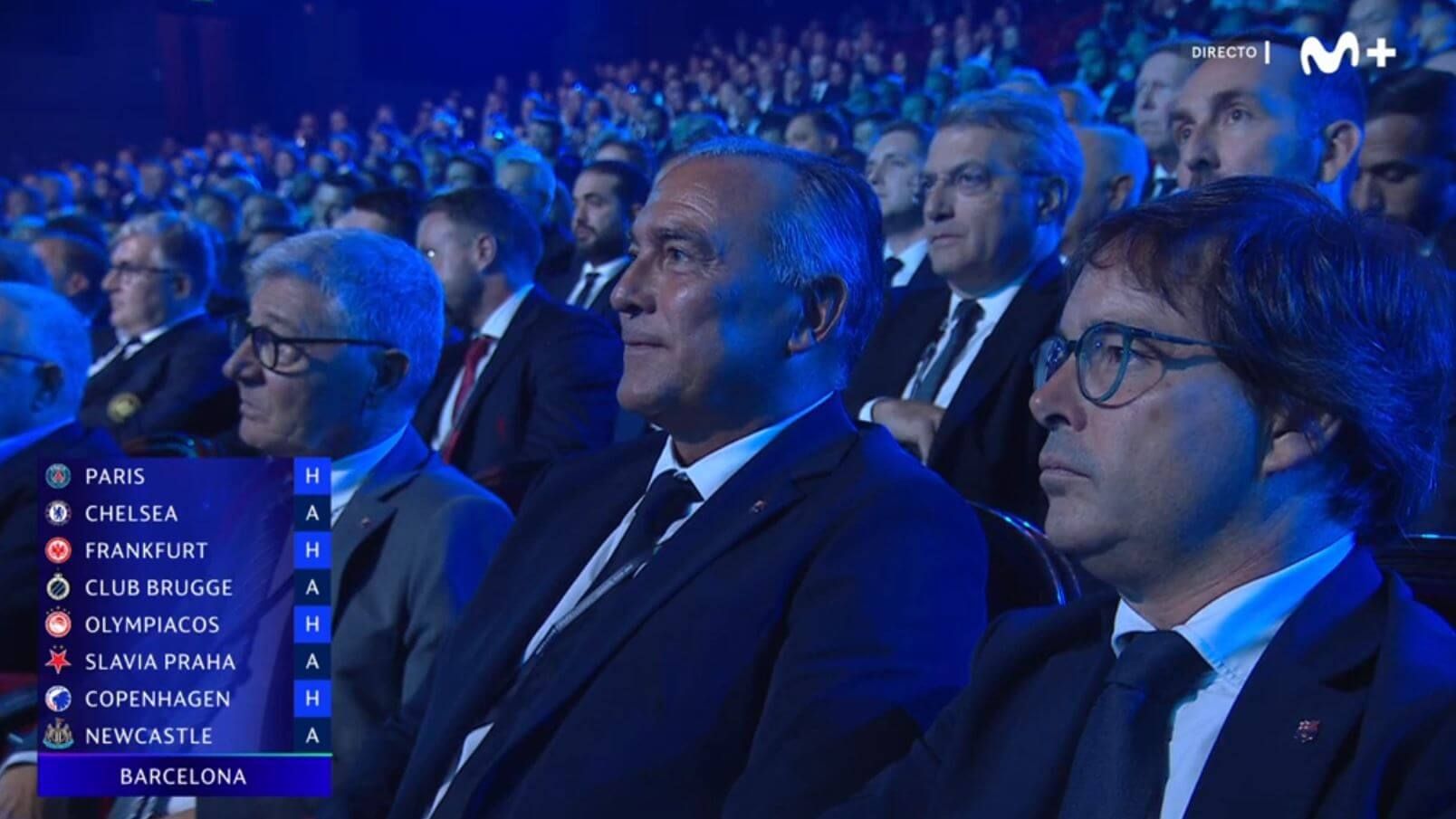 Los rivales del Barça en la fase Liga.