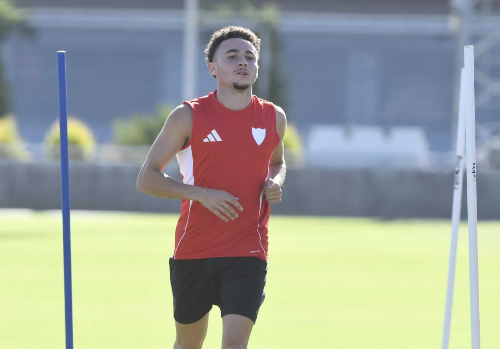 Rubén Vargas, durante la sesión del jueves (Foto: Kiko Hurtado).