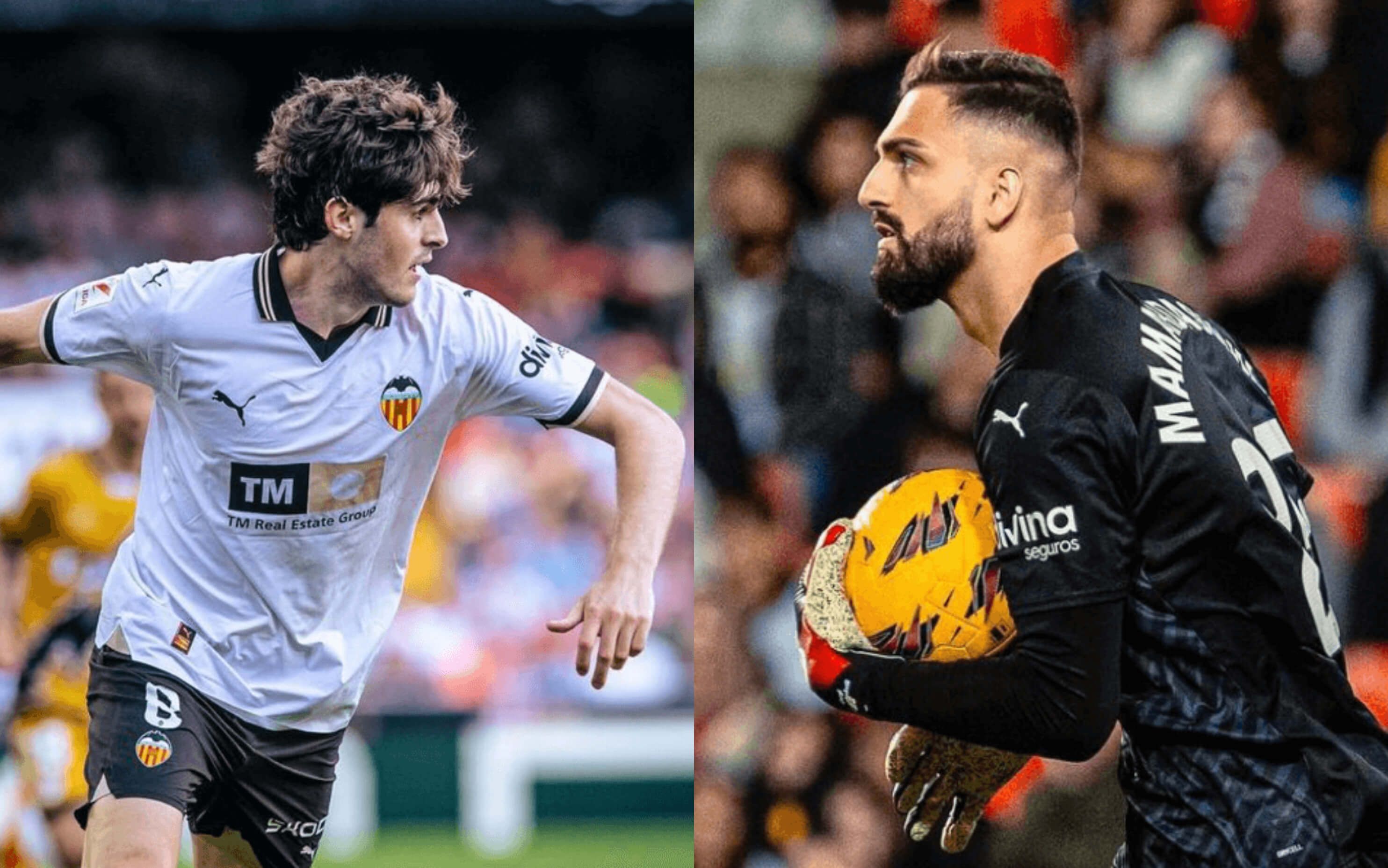 Javi Guerra y Giorgi Mamardashvili