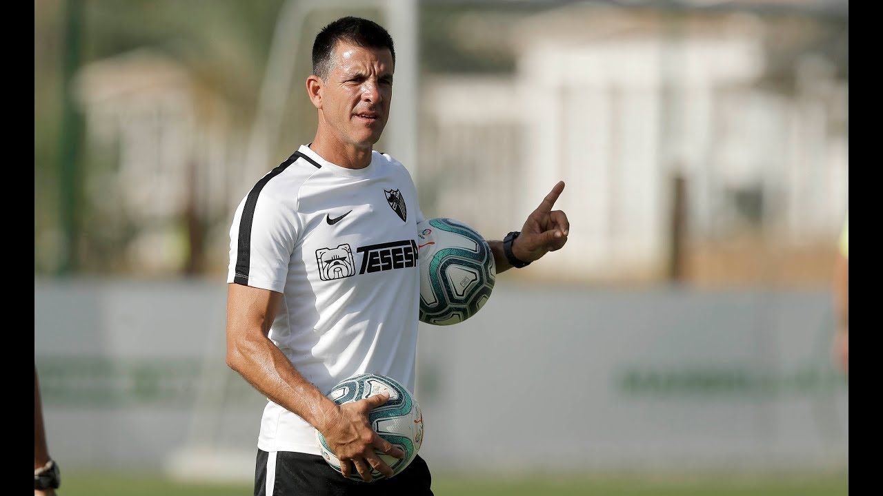  Koke Contreras, durante un entrenamiento.