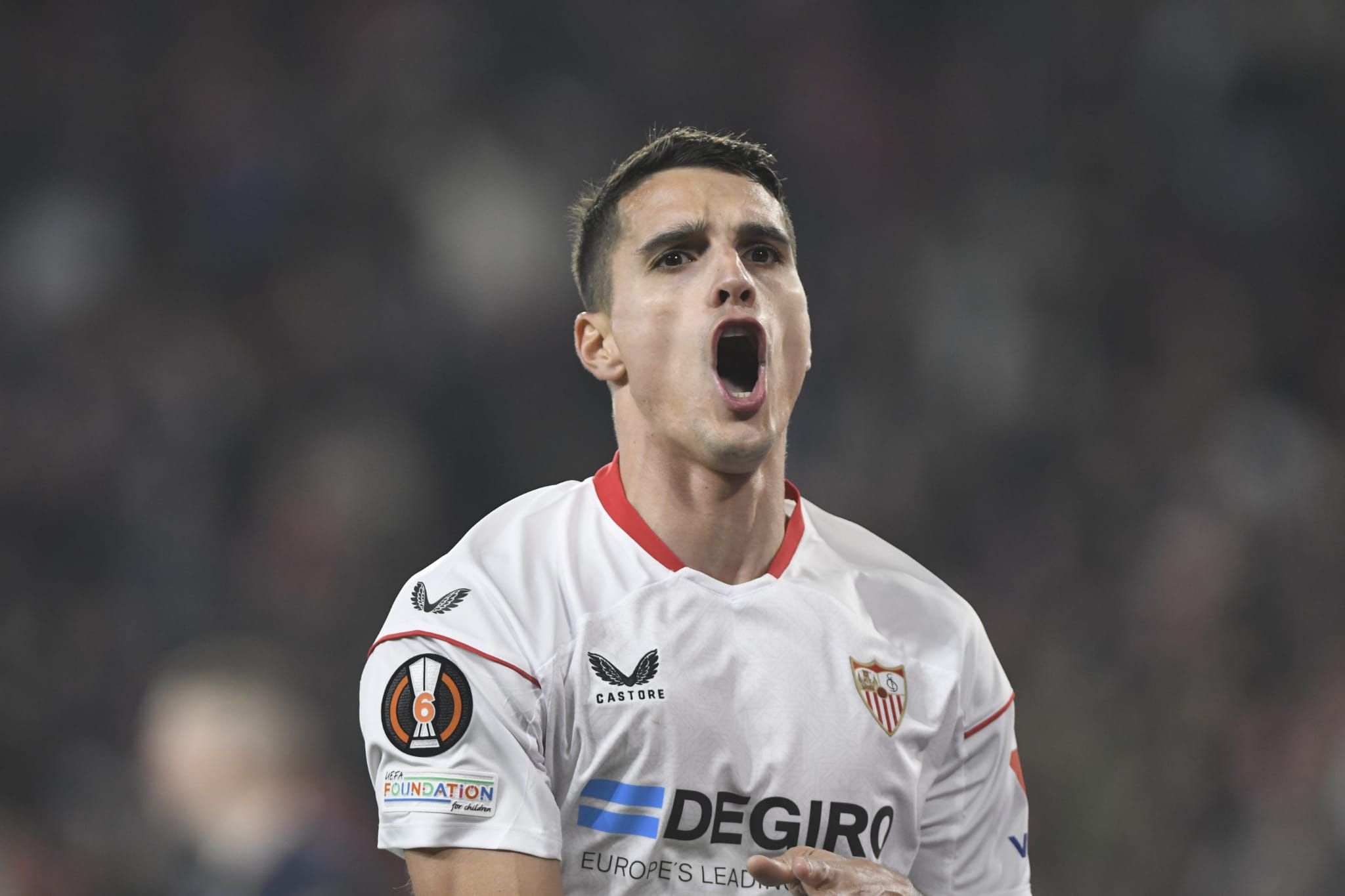  Erik Lamela, celebrando su gol ante la Juventus.