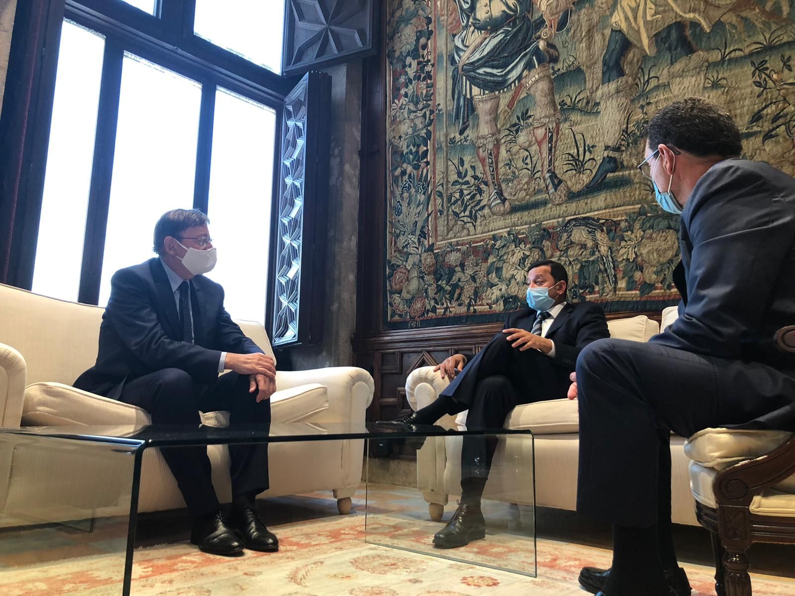  Anil Murthy se reúne con Ximo Puig