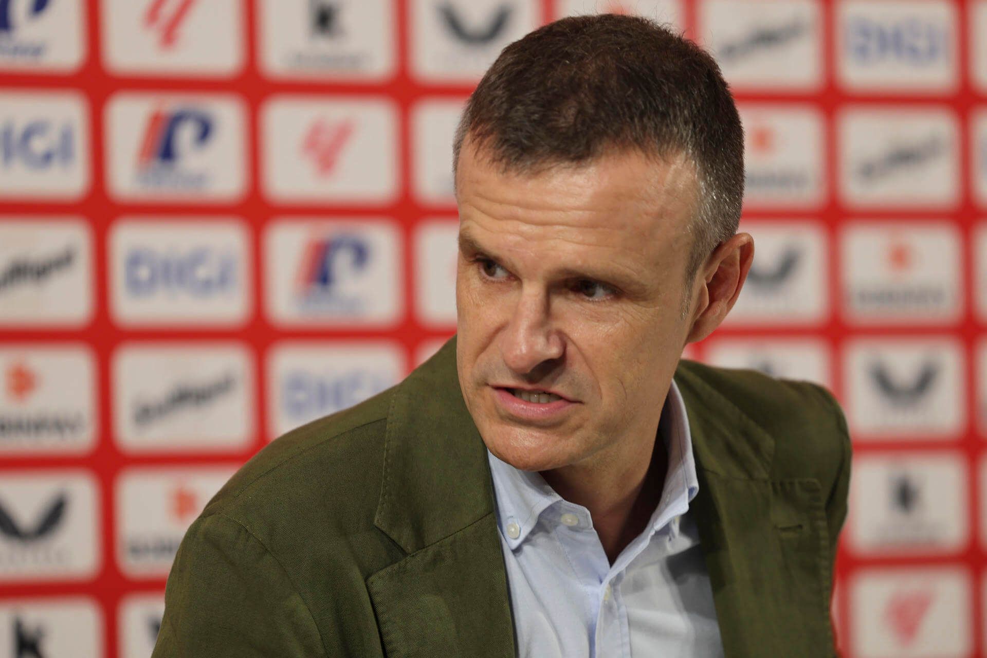 Jon Uriarte, presidente del Athletic Club, en rueda de prensa, habló de Julen Agirrezabala (FOTO: EFE).