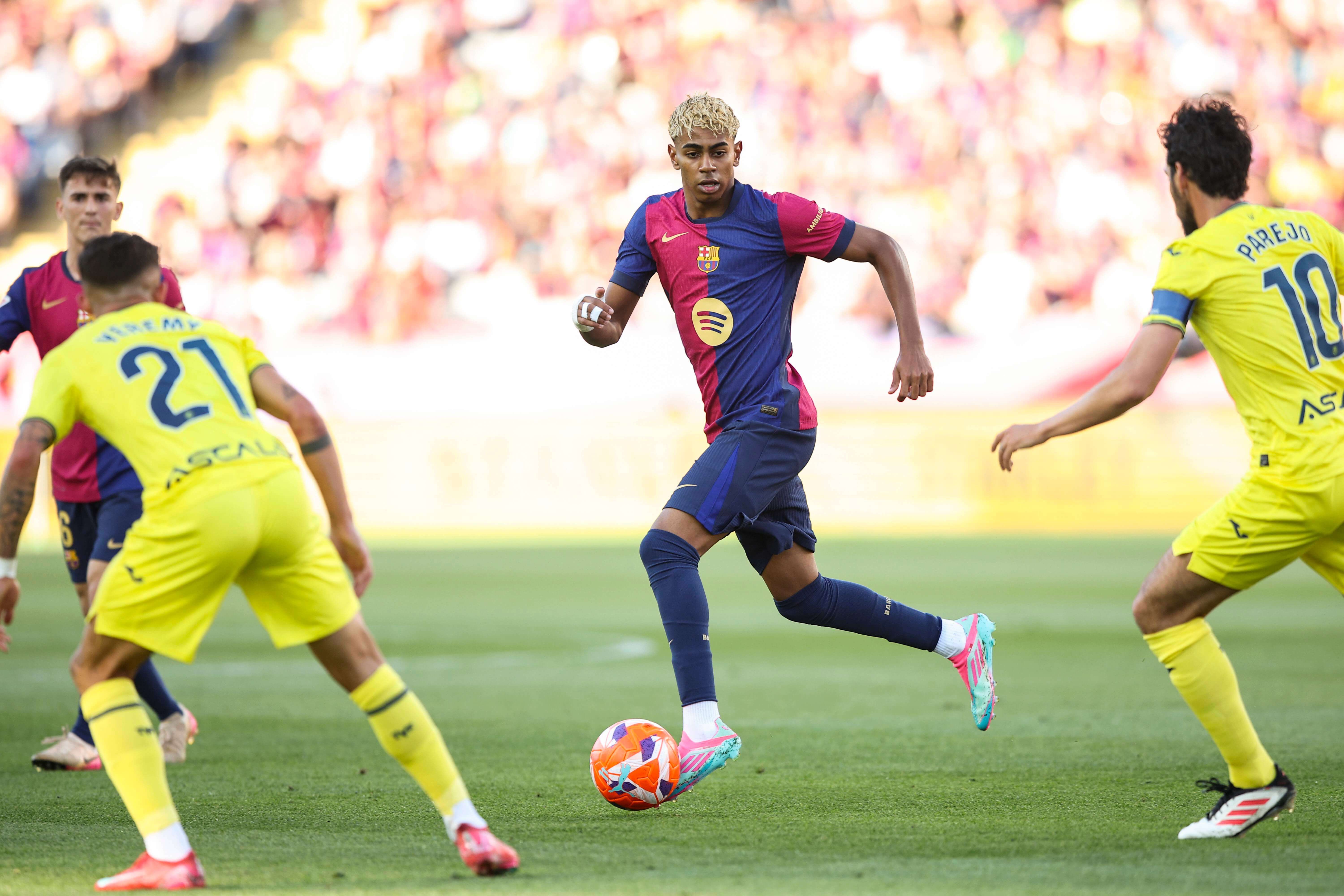  Lamine Yamal contra el Villarreal (Cordon Press)