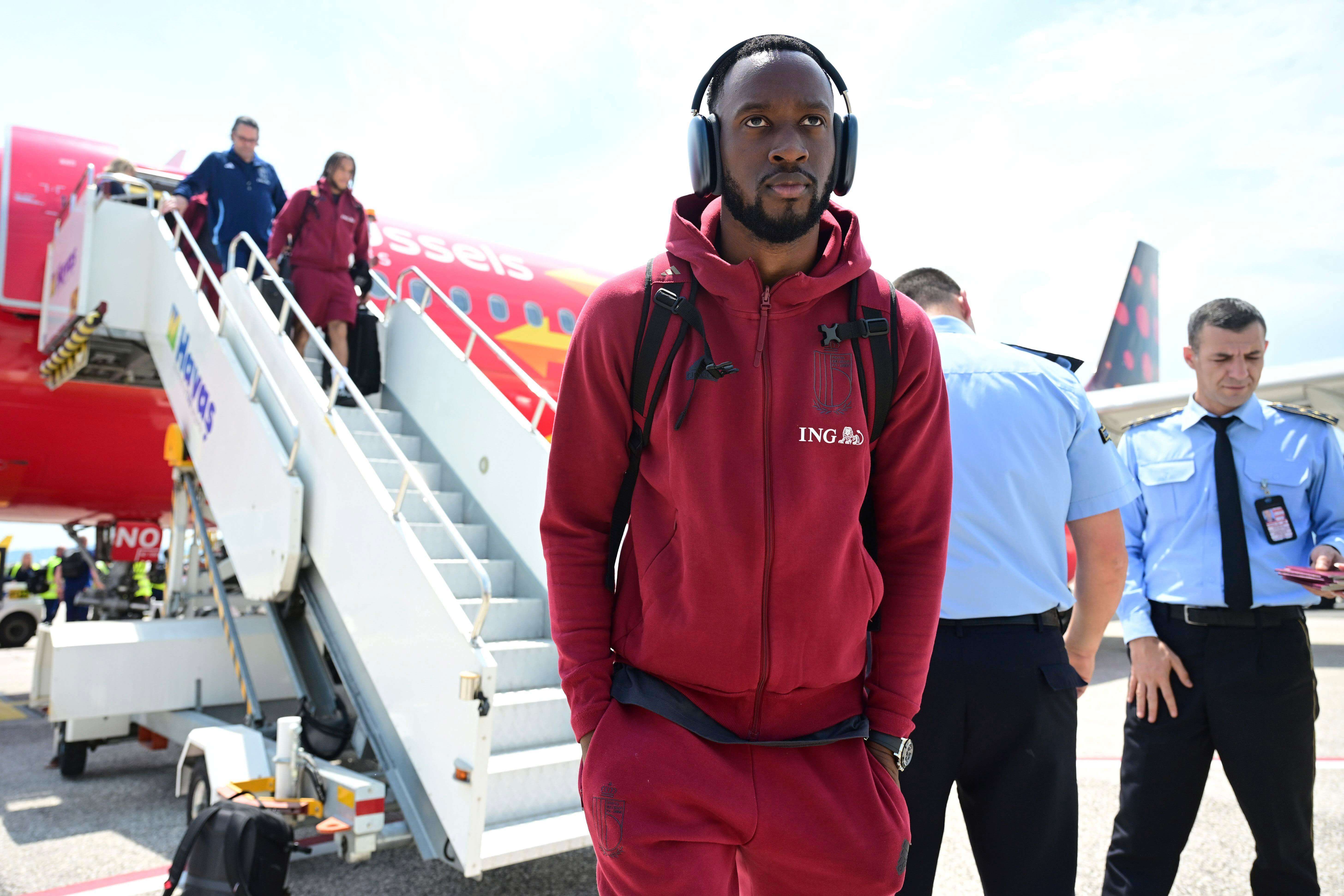 Dodi Lukebakio, durante un viaje con Bélgica (Foto: Cordon Press). 