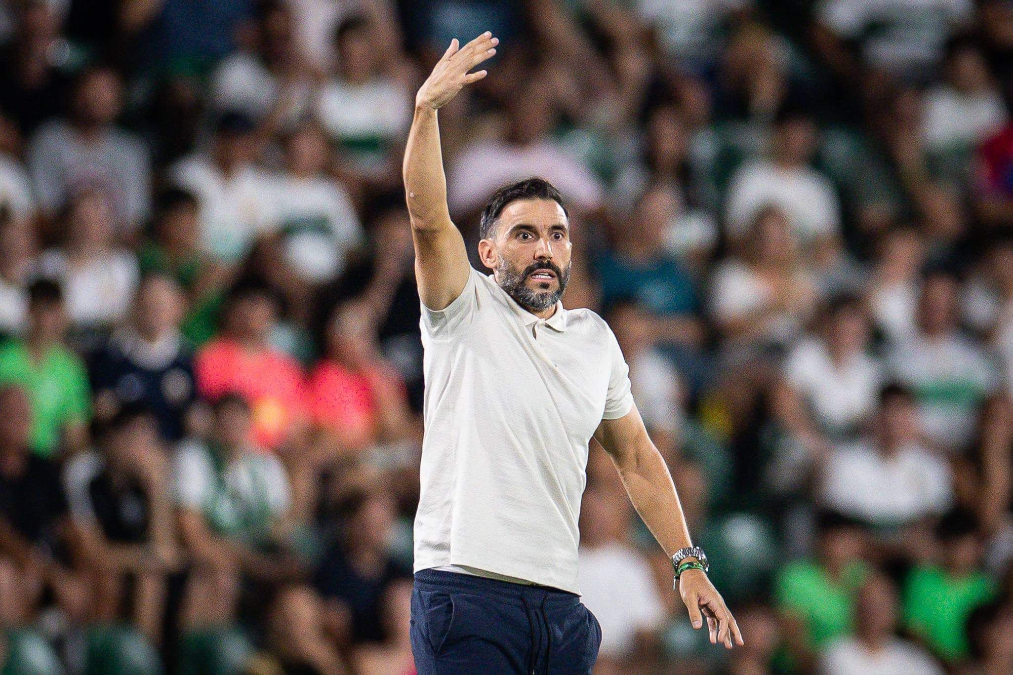  Eder Sarabia, durante el Elche-Betis.