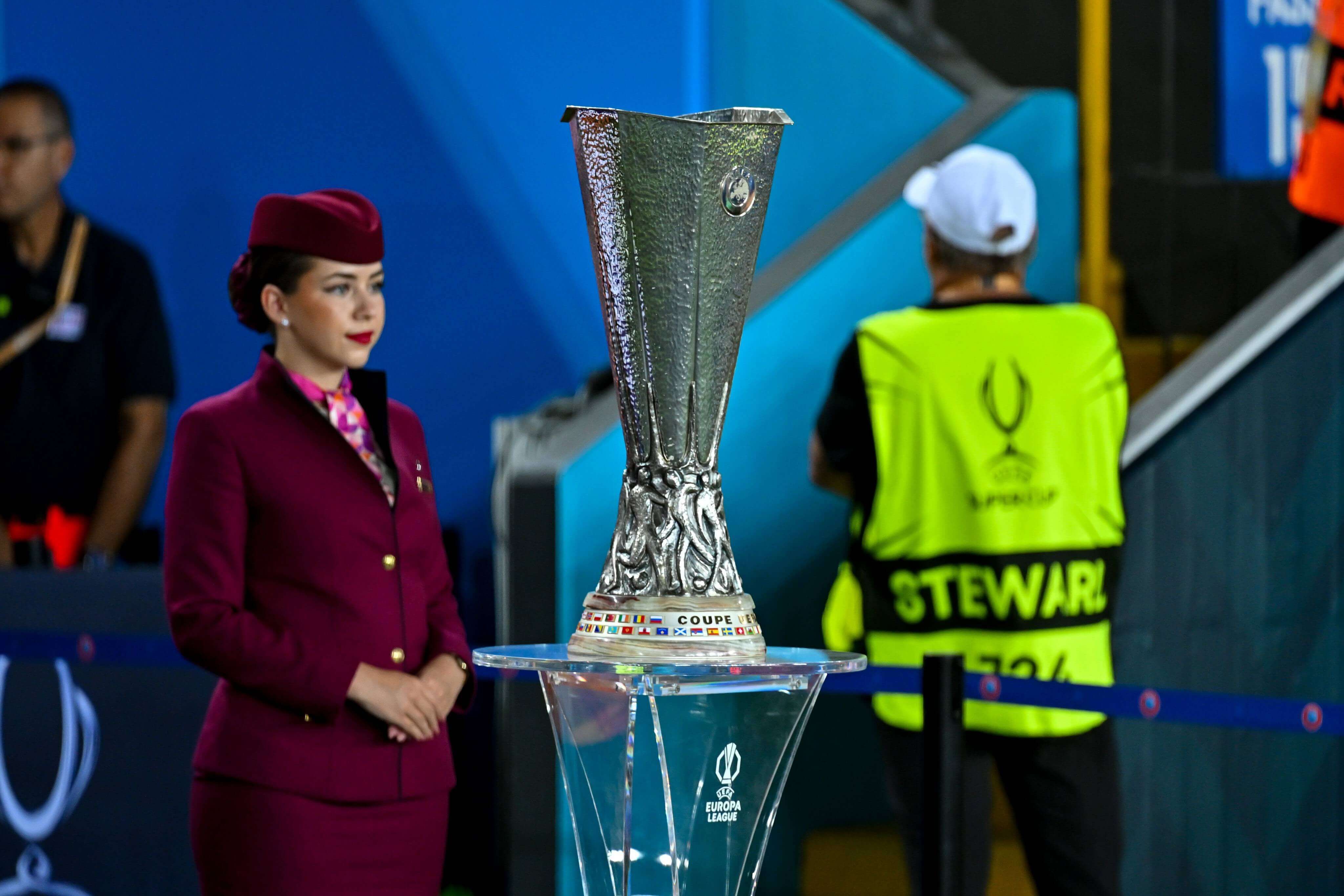  El trofeo de la UEFA Europa League.