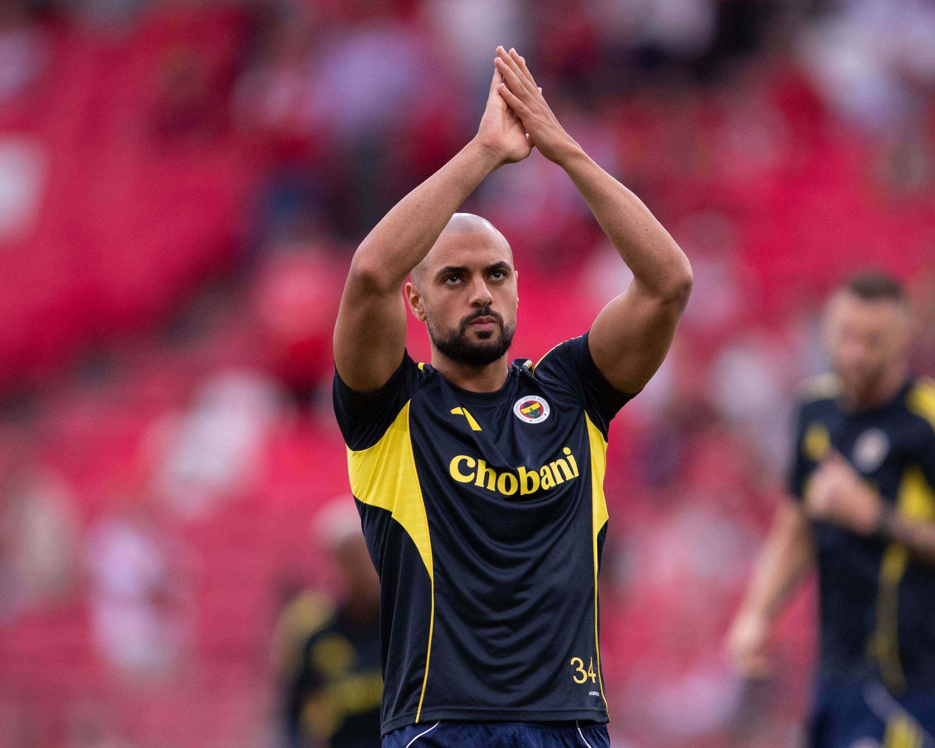 Sofyan Amrabat, durante un encuentro reciente.