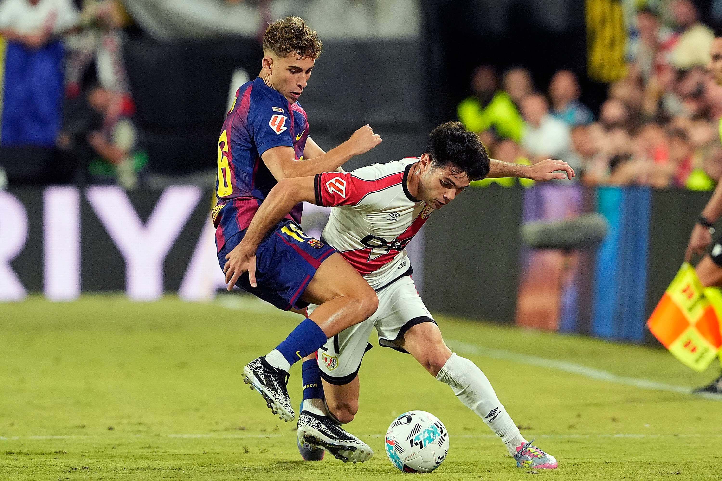Fermín López contra el Rayo Vallecano (Cordon Press)