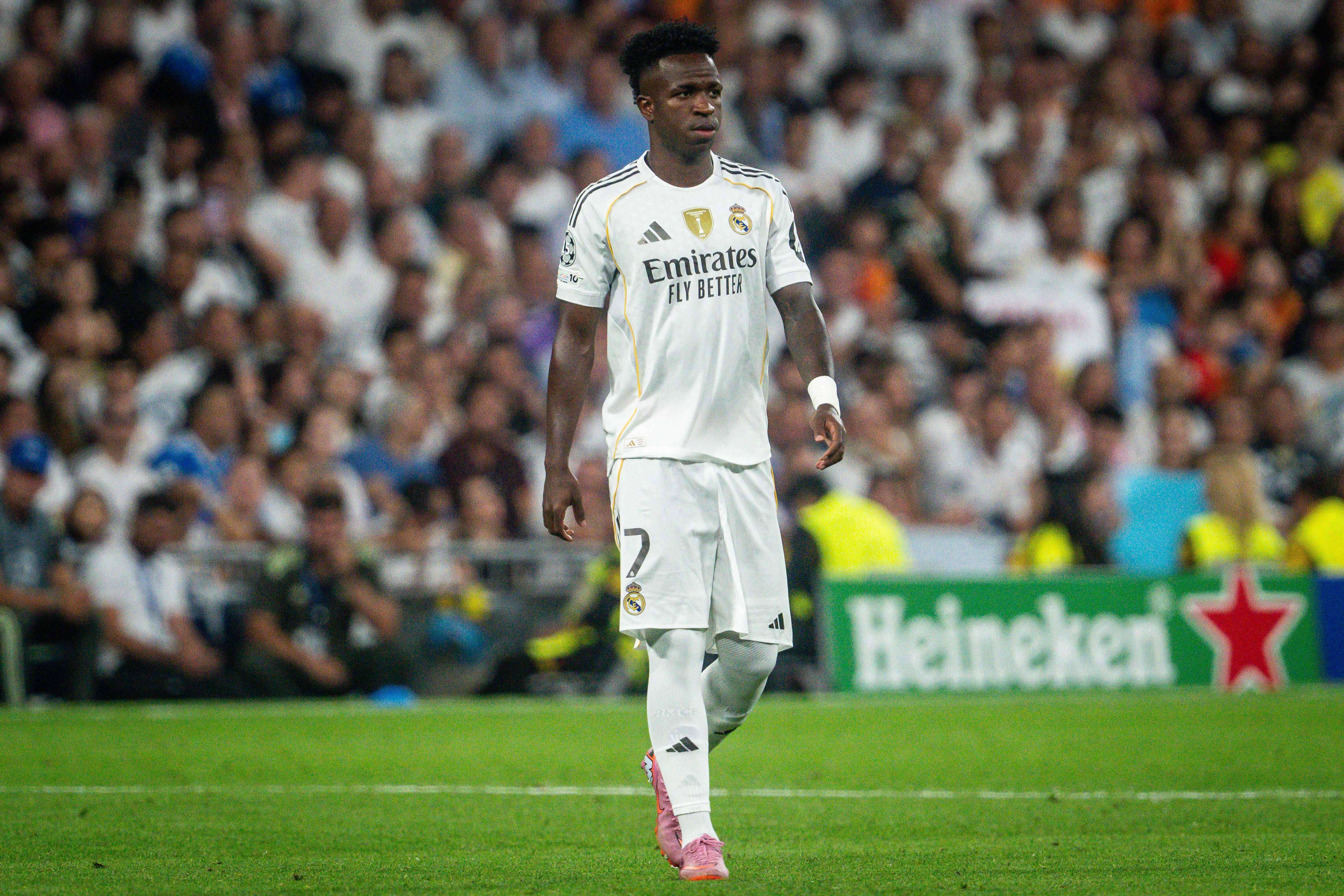  Vinicius Jr, en el Real Madird - Olympique de Marsella