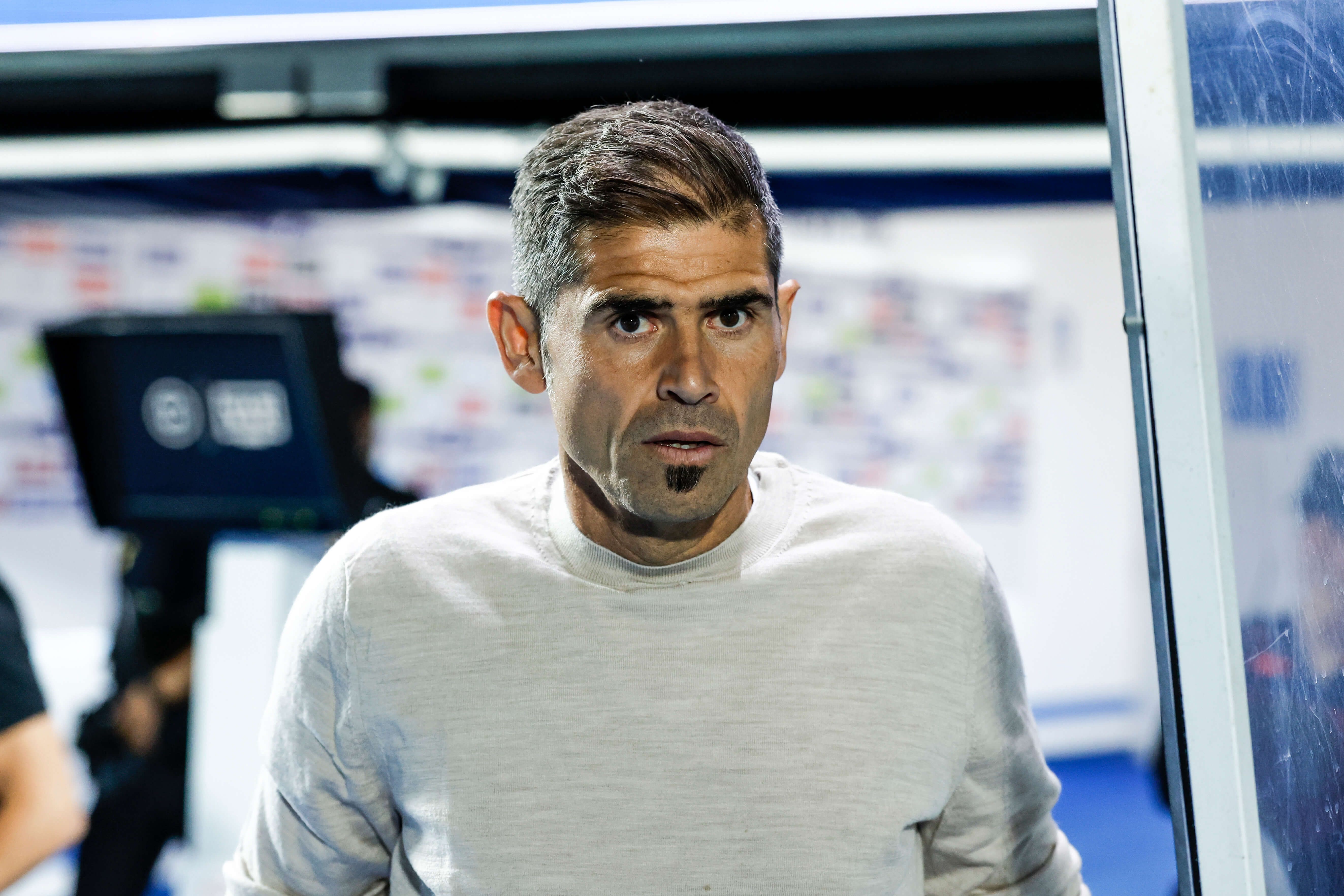 Antonio Hidalgo, en el Leganés-Deportivo.