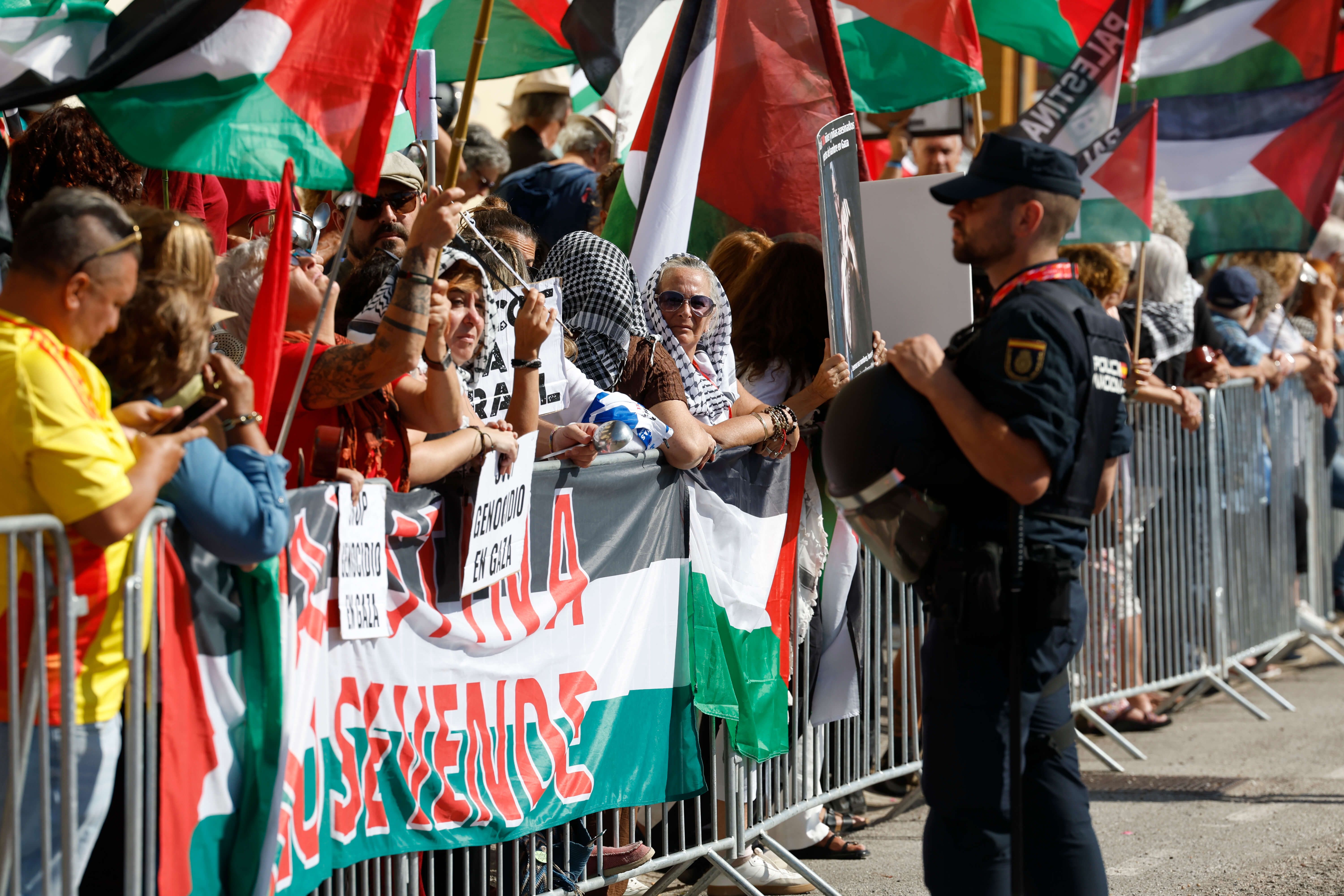  Protestas en La Vuelta a España.
