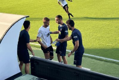 Alberto Marí, lesionado en el Valencia CF